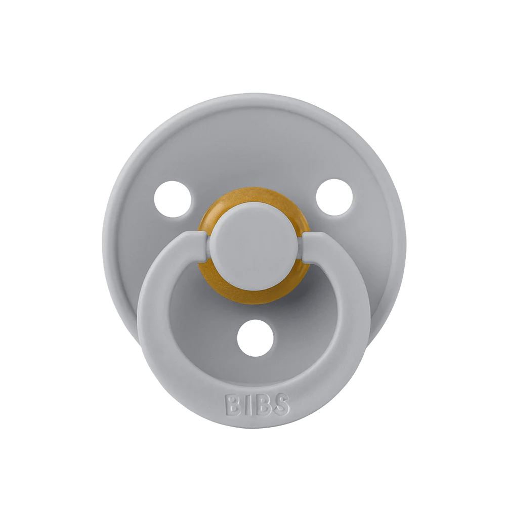 PACK 2 CHUPETES BIBS ·ROUND SAGE/CLOUD· - Happy Moments Baby