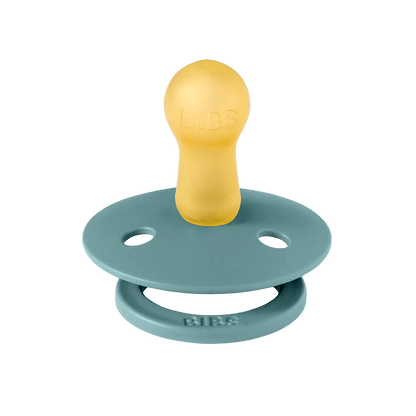 PACK 2 CHUPETES BIBS ·ROUND WHITE/ISLAND SEA· - Happy Moments Baby