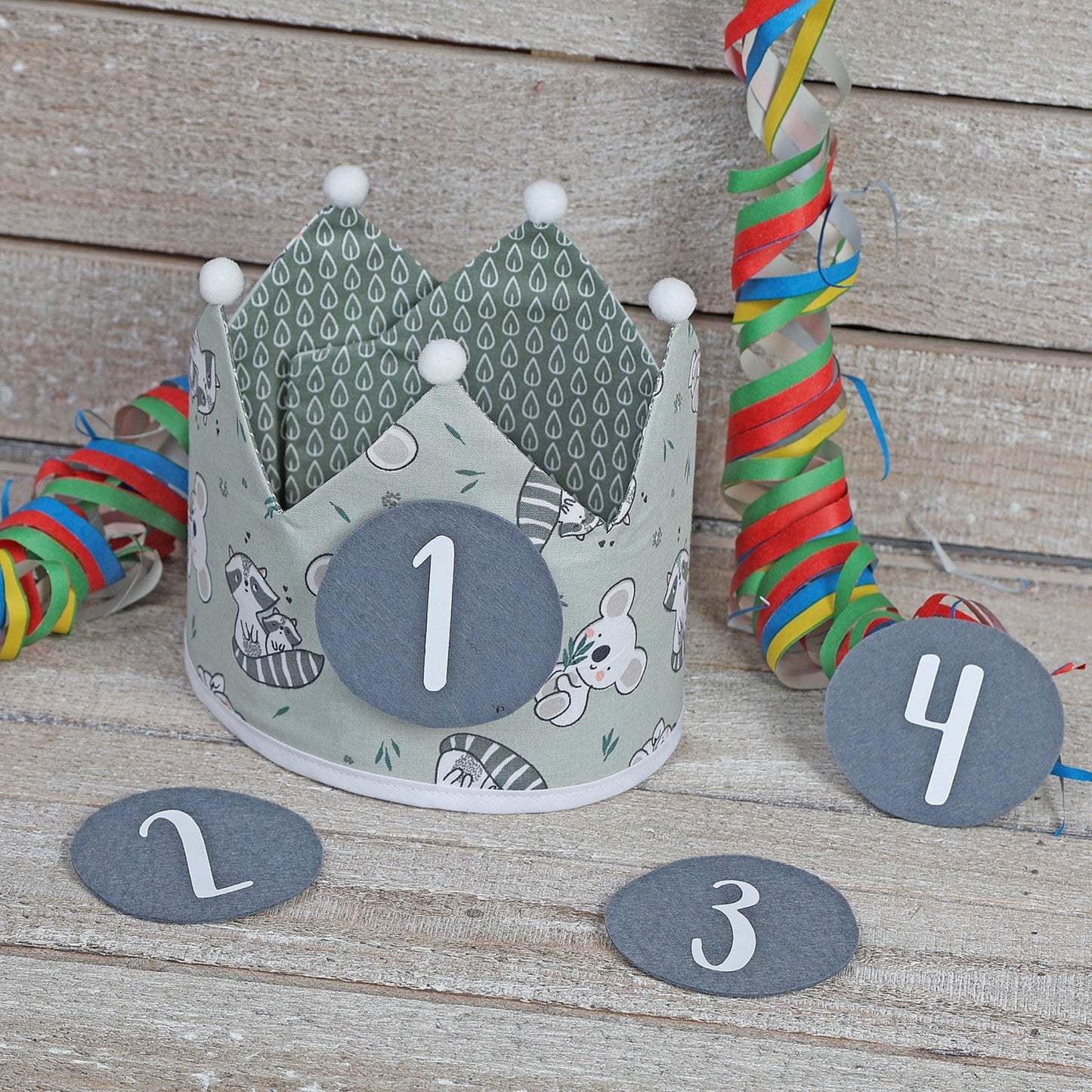 PACK CORONA + CAMISETA CUMPLEAÑOS ·KOALA· - Happy Moments Baby