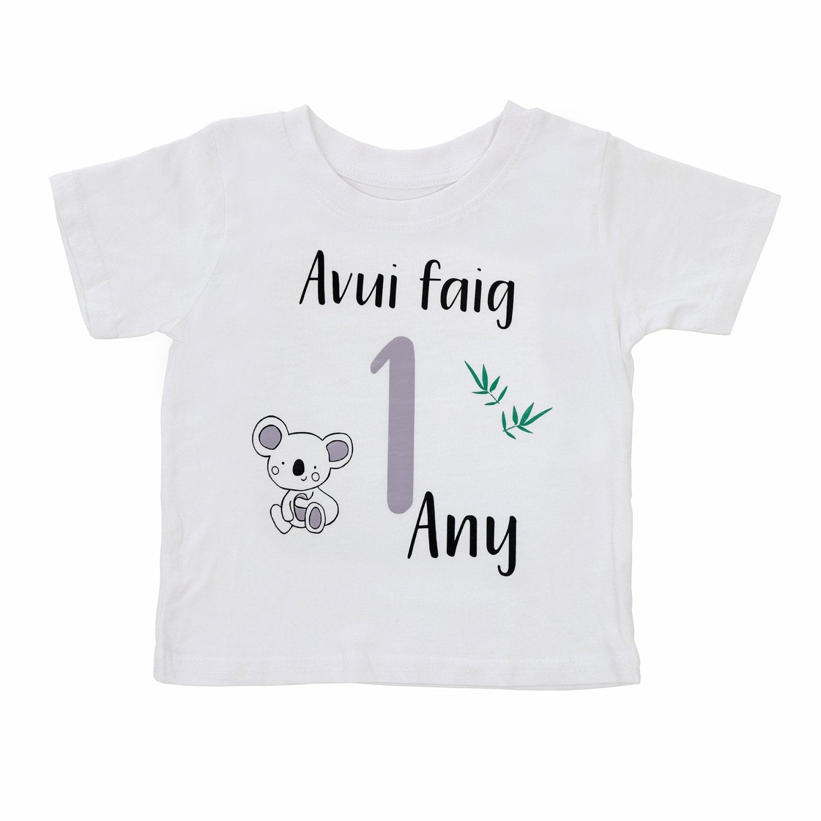 PACK CORONA + CAMISETA CUMPLEAÑOS ·KOALA· - Happy Moments Baby