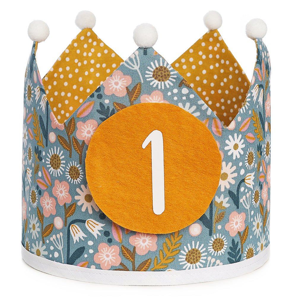 PACK CORONA + CAMISETA CUMPLEAÑOS ·PRIMAVERA· - Happy Moments Baby
