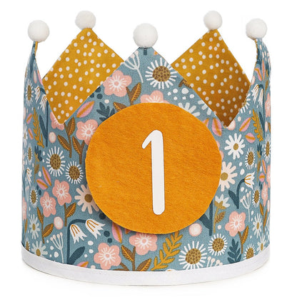 PACK CORONA + CAMISETA CUMPLEAÑOS ·PRIMAVERA· - Happy Moments Baby