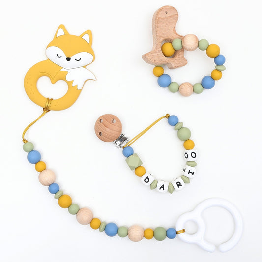 PACK DE DENTICIÓN 3 PIEZAS ·CHAKRA· - Happy Moments Baby