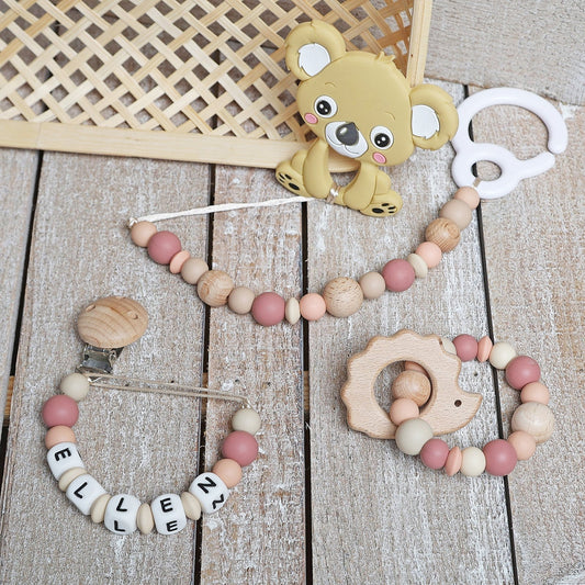 PACK DE DENTICIÓN 3 PIEZAS ·INDRIYA· - Happy Moments Baby