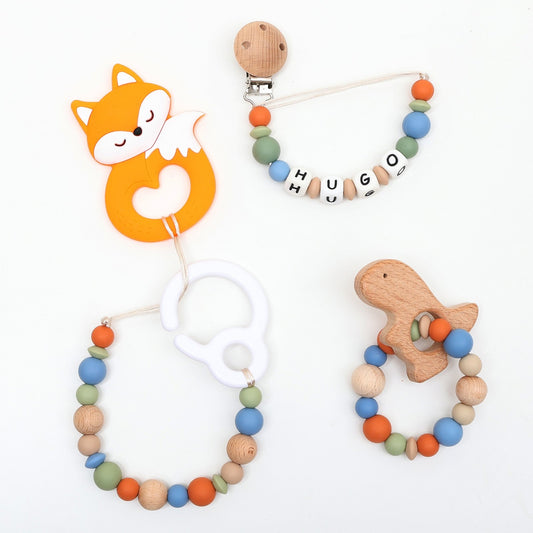 PACK DE DENTICIÓN 3 PIEZAS ·PARAKRAM· - Happy Moments Baby