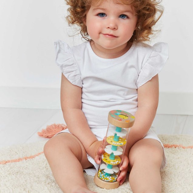 PALO DE LLUVIA DE MADERA JANOD ·PURE· - Happy Moments Baby