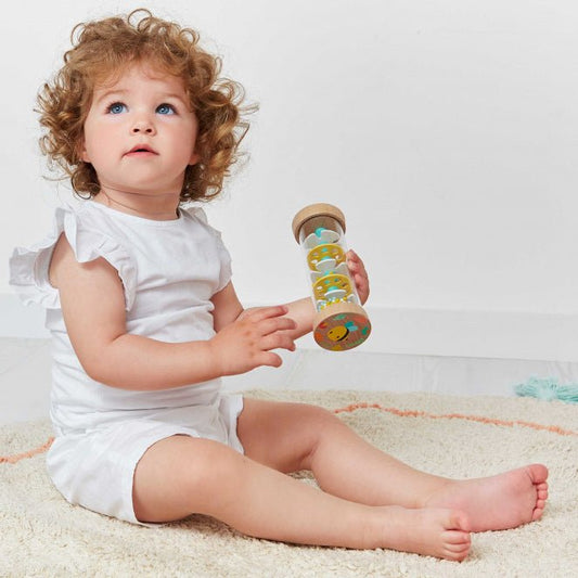 PALO DE LLUVIA DE MADERA JANOD ·PURE· - Happy Moments Baby