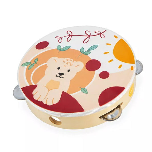 PANDERETA DE MADERA JANOD ·SUNSHINE· - Happy Moments Baby