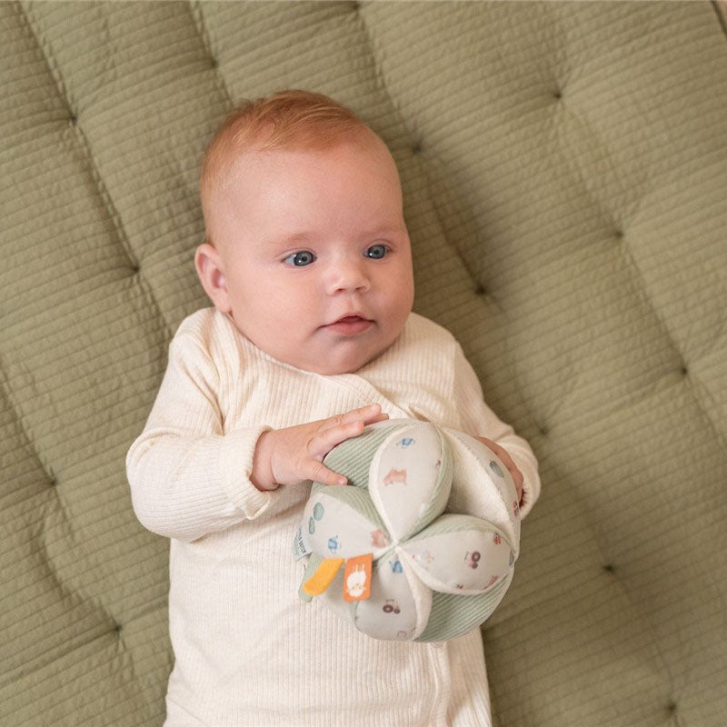PELOTA MONTESSORI LITTLE DUTCH ·LITTLE FARM· - Happy Moments Baby