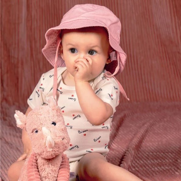 PELUCHE ·RINO ROSA· - Happy Moments Baby