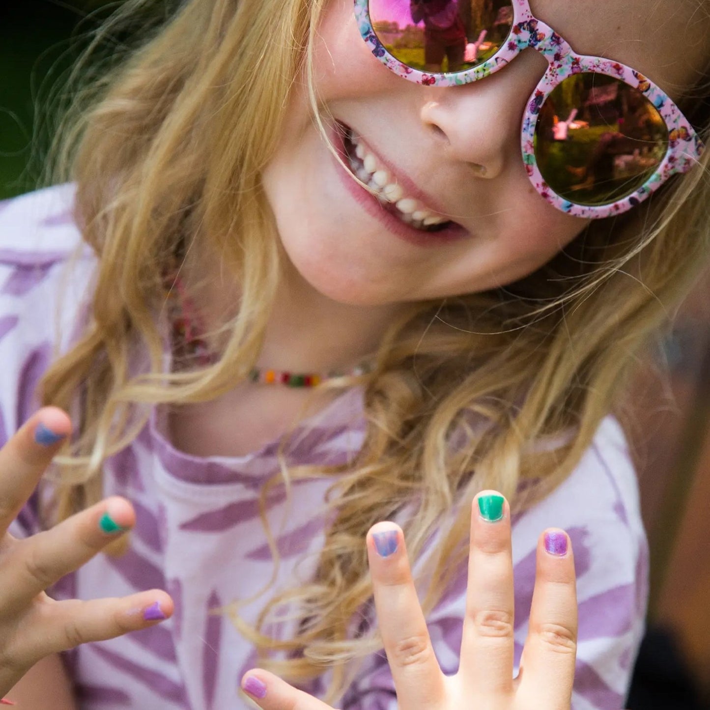 PINTAUÑAS ORGÁNICO NAMAKI ·LILA BRILLANTE· - Happy Moments Baby