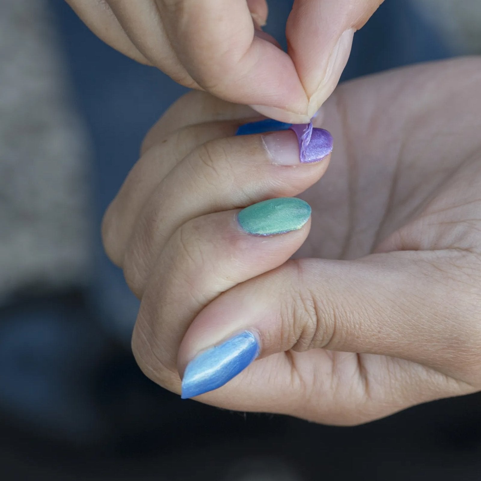 PINTAUÑAS ORGÁNICO NAMAKI ·LILA BRILLANTE· - Happy Moments Baby