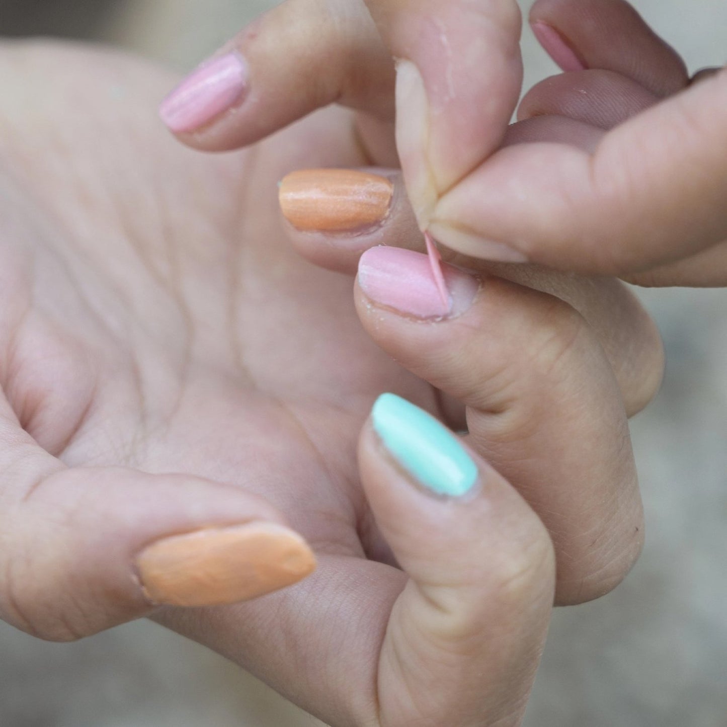PINTAUÑAS ORGÁNICO NAMAKI ·ROSA CARAMELO· - Happy Moments Baby