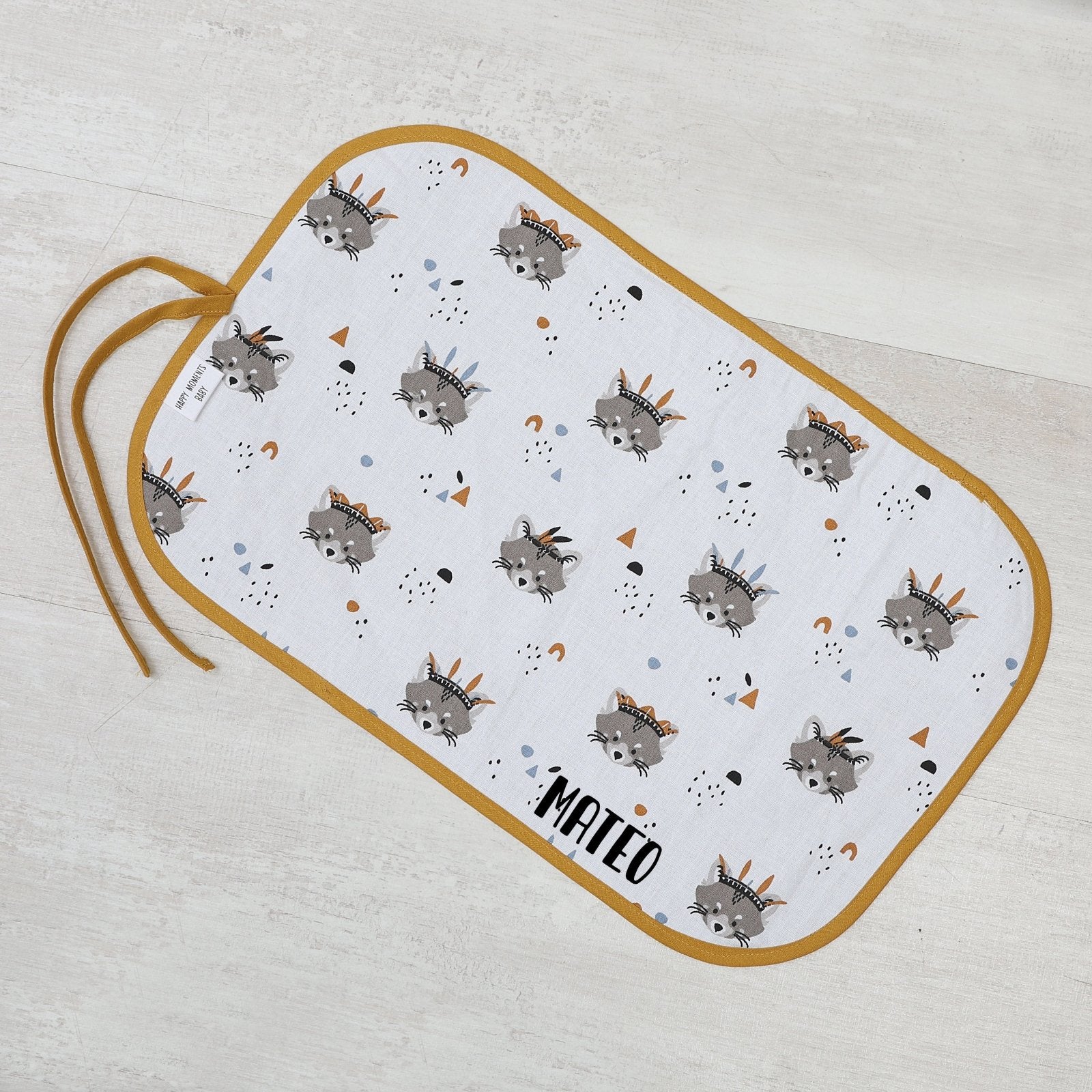 PIZARRA PORTÁTIL ·MAPACHE· - Happy Moments Baby