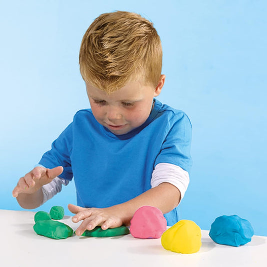 PLASTILINA ECOLÓGICA ·PACK 4 COLORES· - Happy Moments Baby