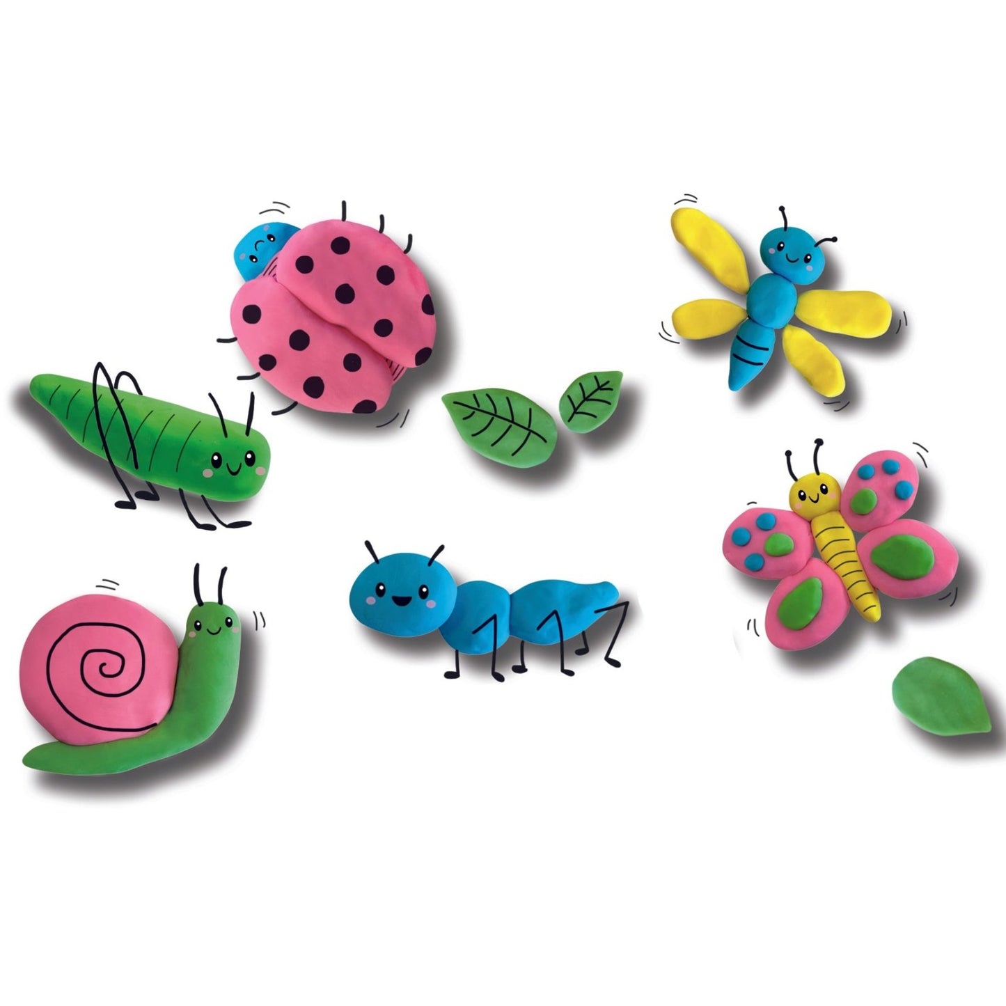 PLASTILINA ECOLÓGICA ·PACK 4 COLORES· - Happy Moments Baby