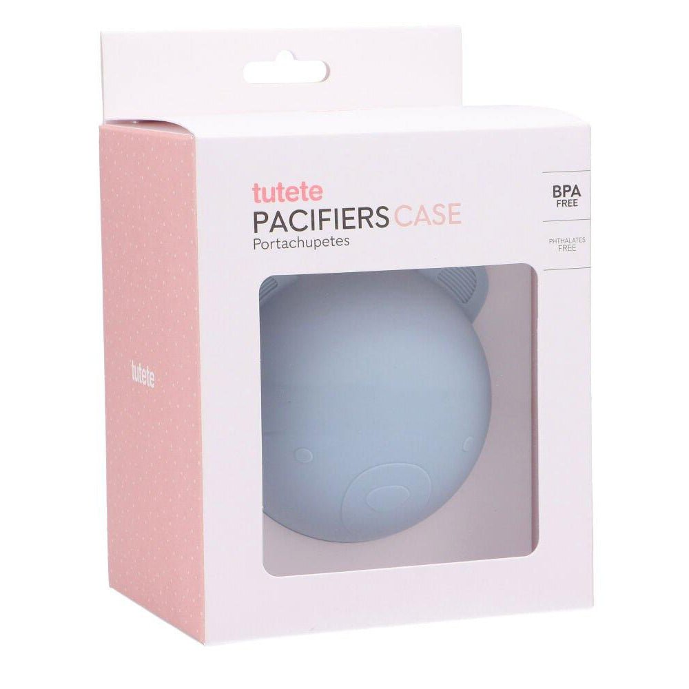 PORTACHUPETES SILICONA TUTETE ·BEAR SKY· - Happy Moments Baby