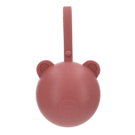 PORTACHUPETES SILICONA TUTETE ·BRICK DUST· - Happy Moments Baby