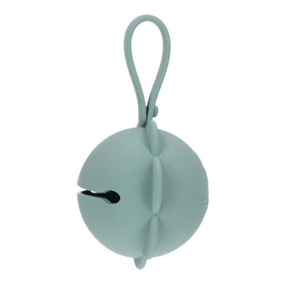 PORTACHUPETES SILICONA TUTETE ·FLOR MINT· - Happy Moments Baby
