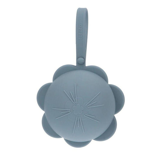 PORTACHUPETES SILICONA TUTETE ·FLOR OCEAN· - Happy Moments Baby