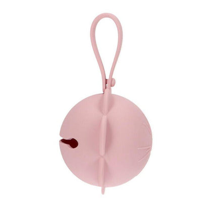 PORTACHUPETES SILICONA TUTETE ·FLOR PINK· - Happy Moments Baby