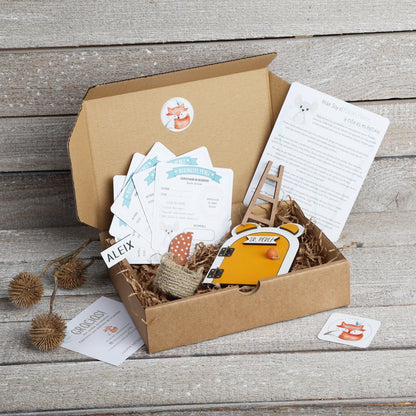 PUERTA RATONCITO PÉREZ ·KIT DE 5 CERTIFICADOS DE RECOGIDA DE DIENTE· - Happy Moments Baby