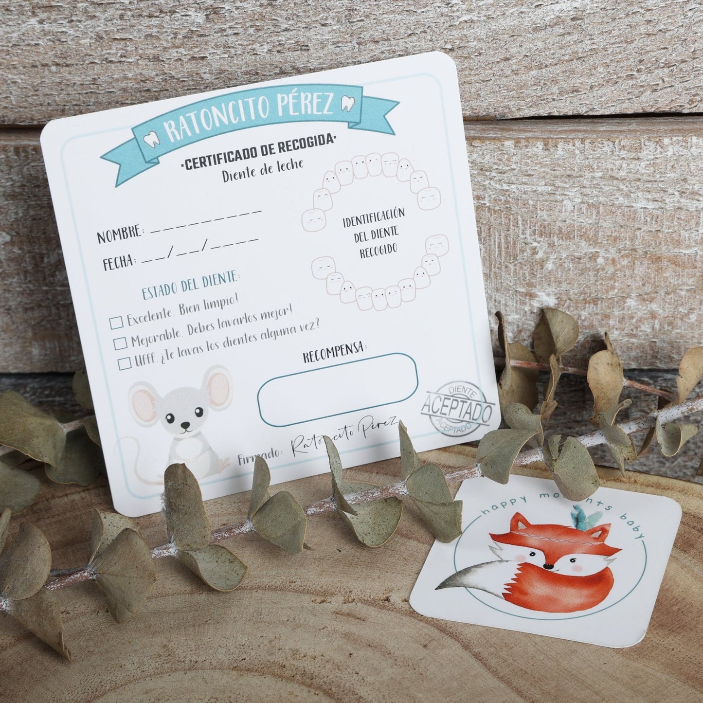 PUERTA RATONCITO PÉREZ ·VERDE· - Happy Moments Baby