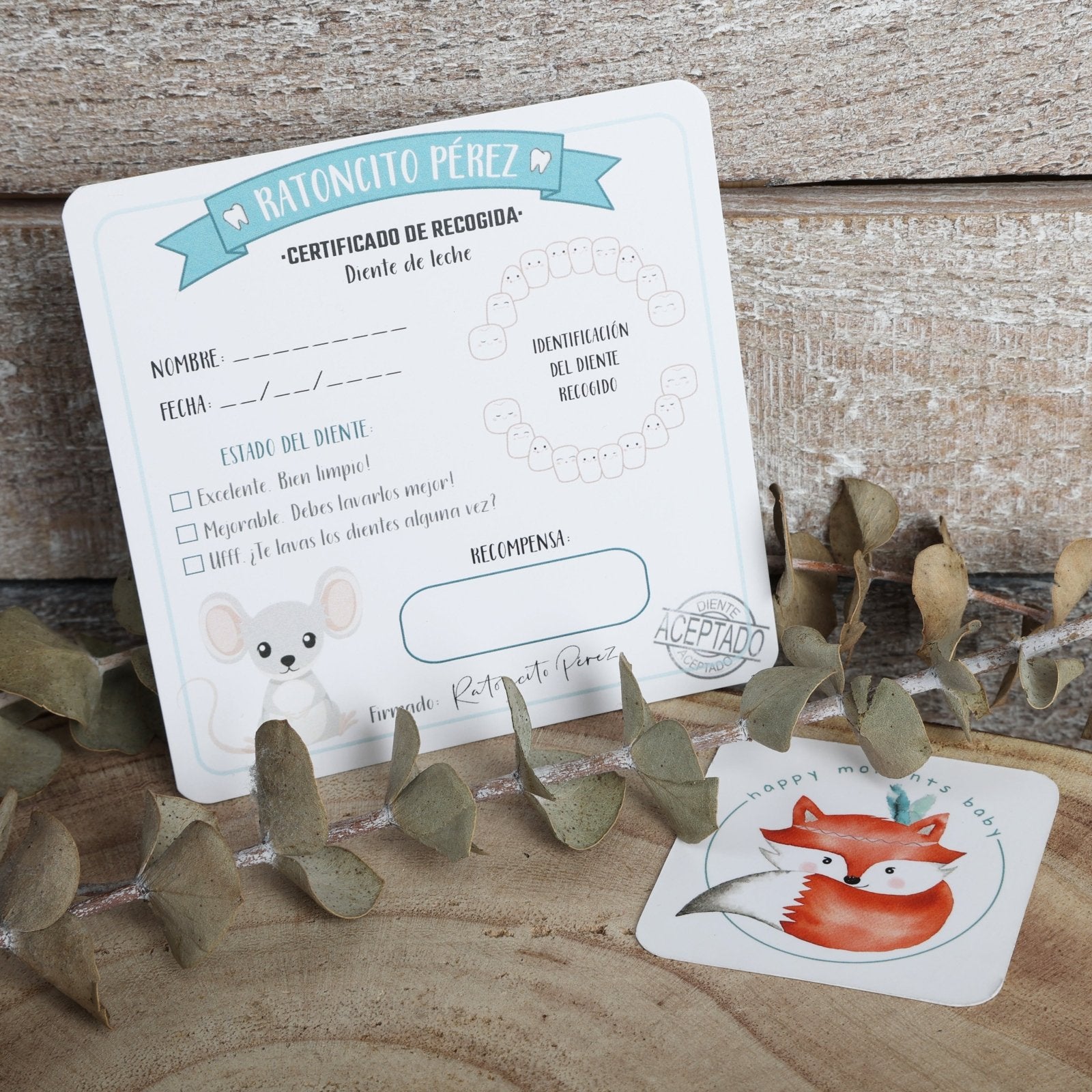 PUERTA RATONCITO PÉREZ ·VERDE· - Happy Moments Baby