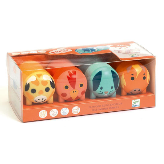 SELLOS INFANTILES ANIMALES DE LA GRANJA - Happy Moments Baby