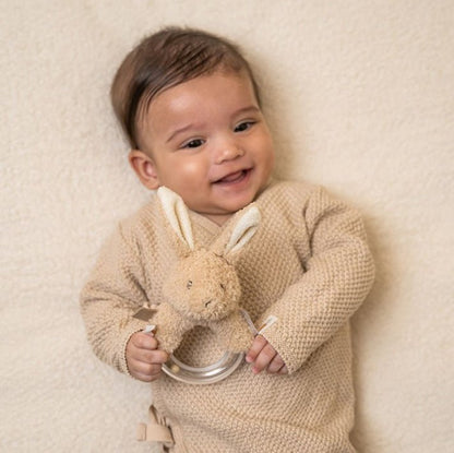 SONAJERO DE TELA LITTLE DUTCH ·BABY BUNNY· - Happy Moments Baby