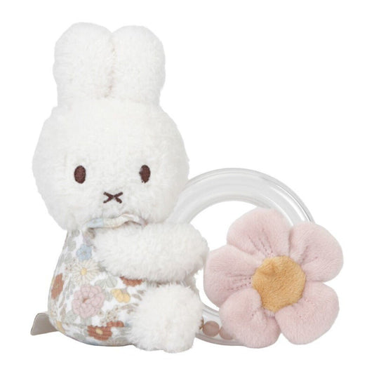 SONAJERO DE TELA LITTLE DUTCH ·MIFFY VINTAGE FLOWERS· - Happy Moments Baby