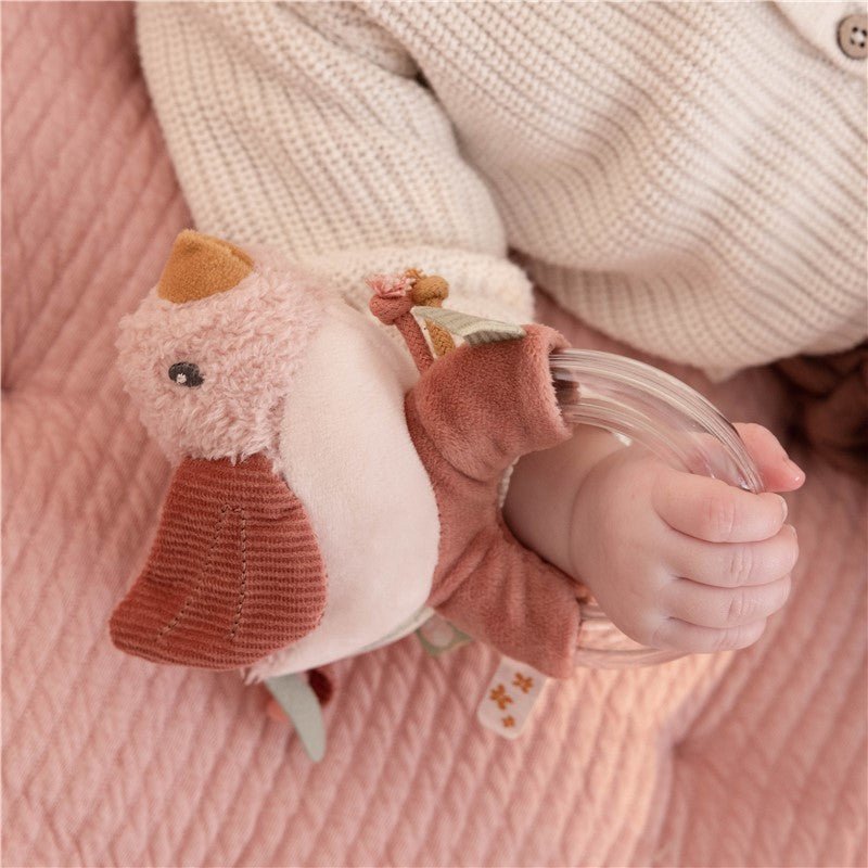 SONAJERO DE TELA LITTLE DUTCH ·PAJARILLO· - Happy Moments Baby