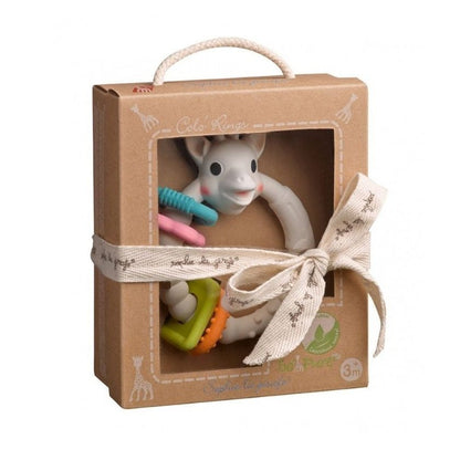 SONAJERO Y MORDEDOR ·COLO'RINGS SOPHIE LA GIRAFE· - Happy Moments Baby