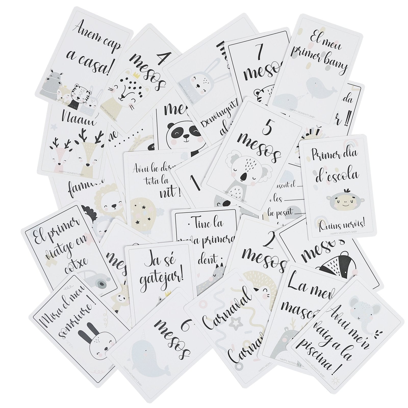 TARGETES PRIMER ANY NADÓ ·CATALÀ· - Happy Moments Baby