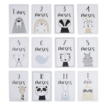 TARJETAS PRIMER AÑO - Happy Moments Baby