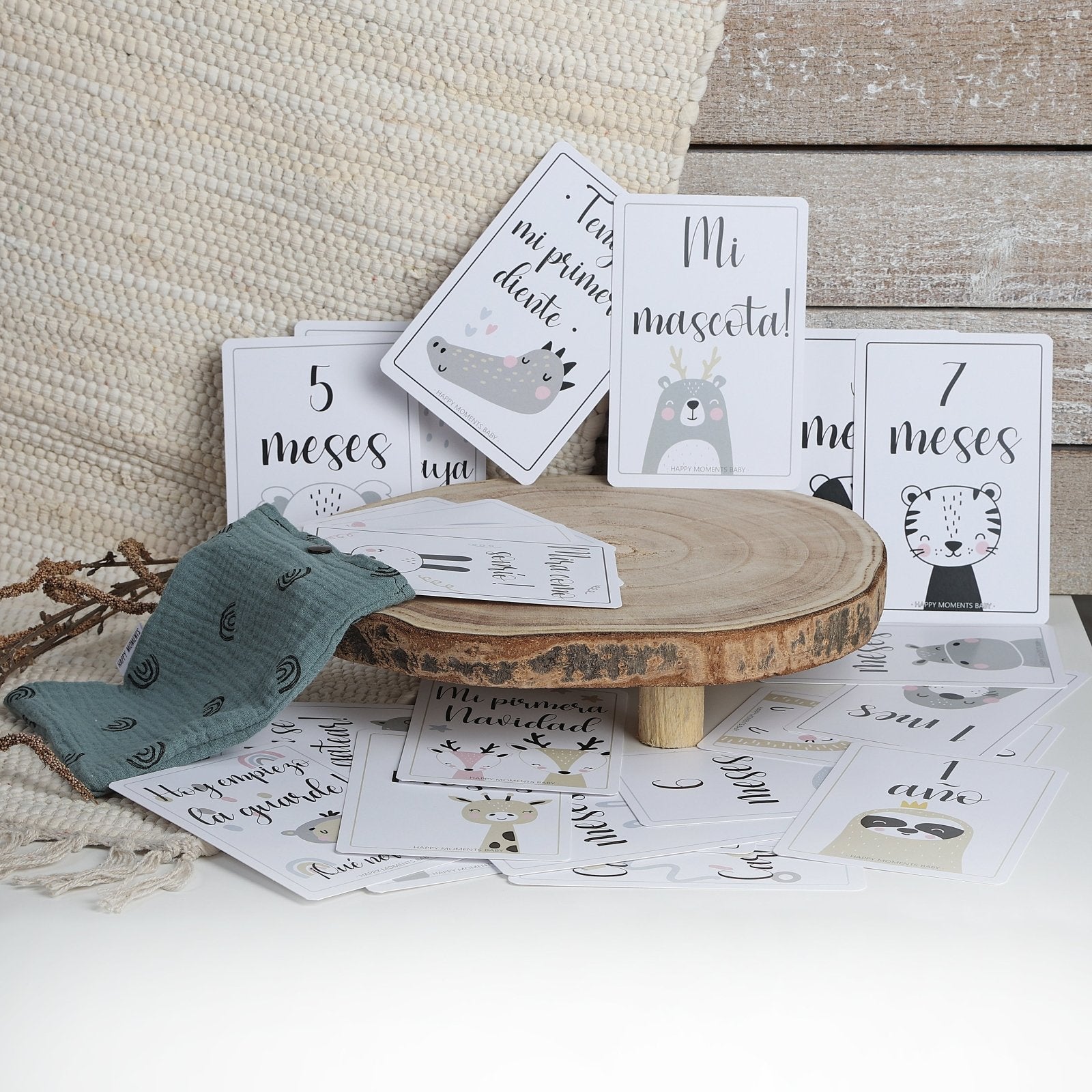 TARJETAS PRIMER AÑO - Happy Moments Baby