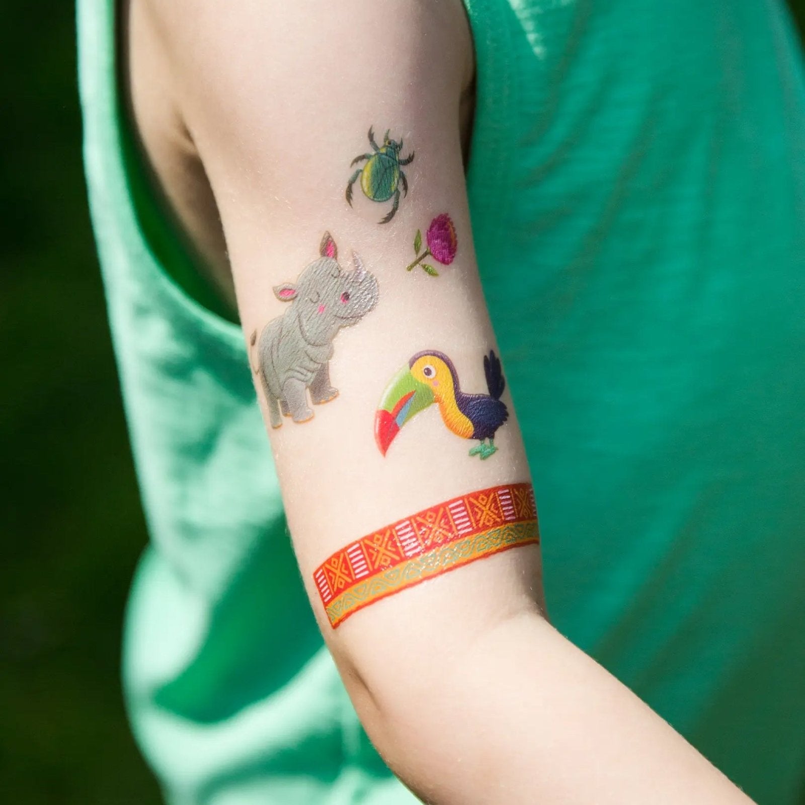 TATUAJES INFANTILES NAMAKI ·WILD LIFE· - Happy Moments Baby
