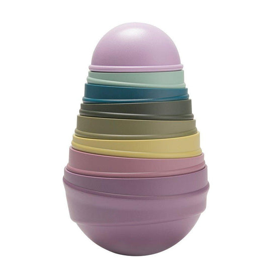 TENTETIESO APILABLE BIBS ·BRIGHT RAINBOW· - Happy Moments Baby