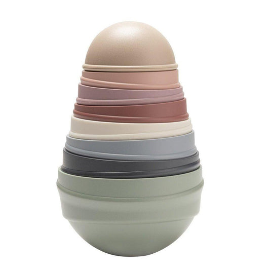 TENTETIESO APILABLE BIBS ·PASTEL RAINBOW· - Happy Moments Baby