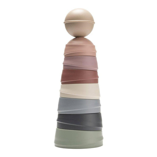 TENTETIESO APILABLE BIBS ·PASTEL RAINBOW· - Happy Moments Baby