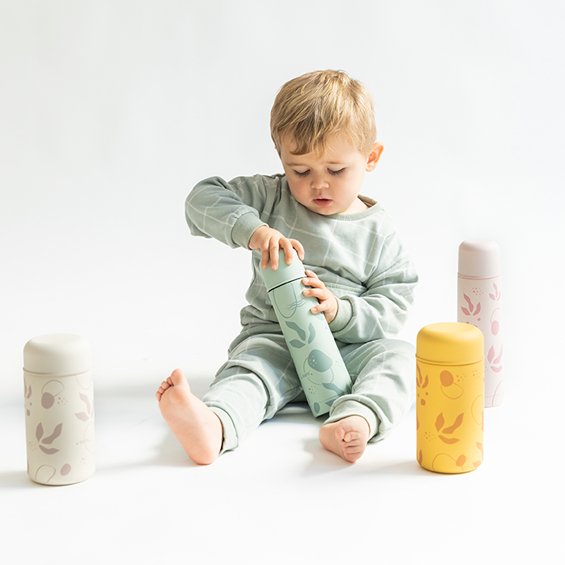 TERMO PARA ALIMENTOS 500ML SARO ·VERDE· - Happy Moments Baby