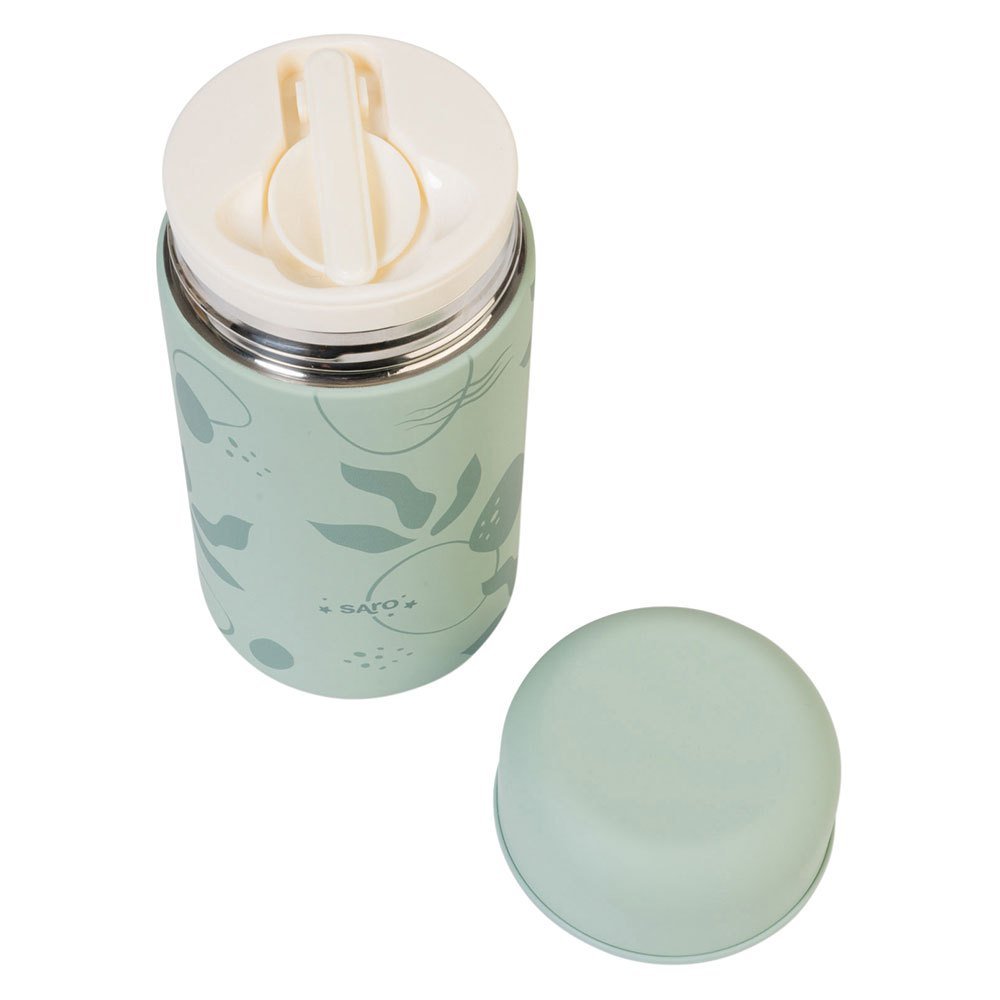TERMO PARA ALIMENTOS 500ML SARO ·VERDE· - Happy Moments Baby