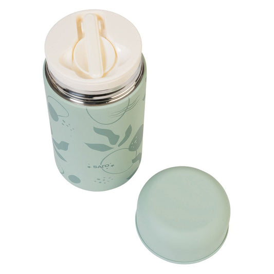 TERMO PARA ALIMENTOS 500ML SARO ·VERDE· - Happy Moments Baby