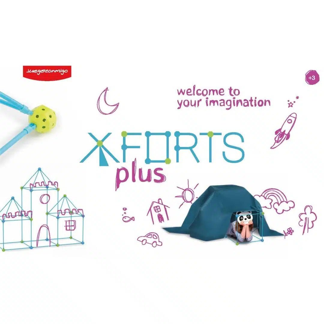 XFORTS JUEGO DE CONSTRUCCIÓN ·SET DE 85 PIEZAS· - Happy Moments Baby